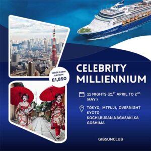 Japan Cruise 2026 - Celebrity Cruises