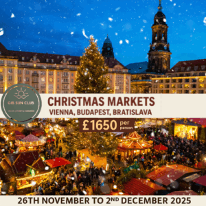 CHRISTMAS MARKETS: BUDAPEST VIENNA & BRATISLAVA